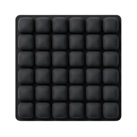 Pleaxit inflatable seat cushion with air cells, top view